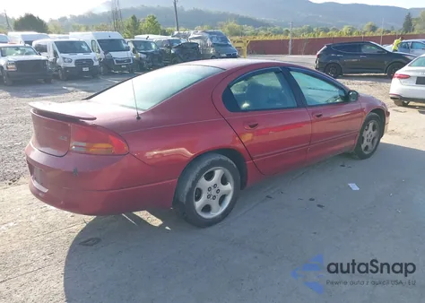 2001 Dodge Intrepid R/T from USA, damaged, VIN 2B3HD76V21H653883